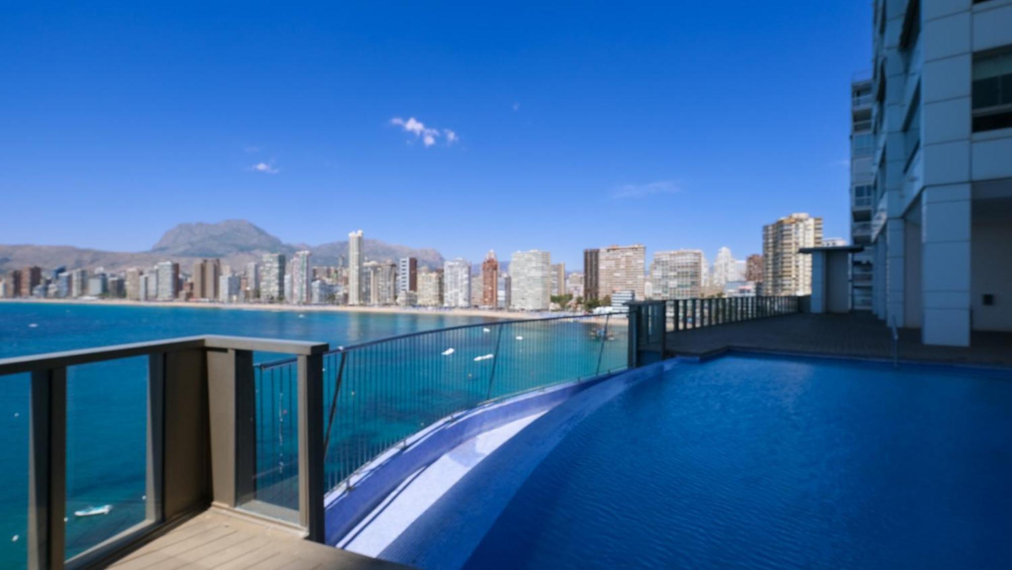 Gemelos 28 Balcon Al Mediterraneo Benidorm Buitenkant foto