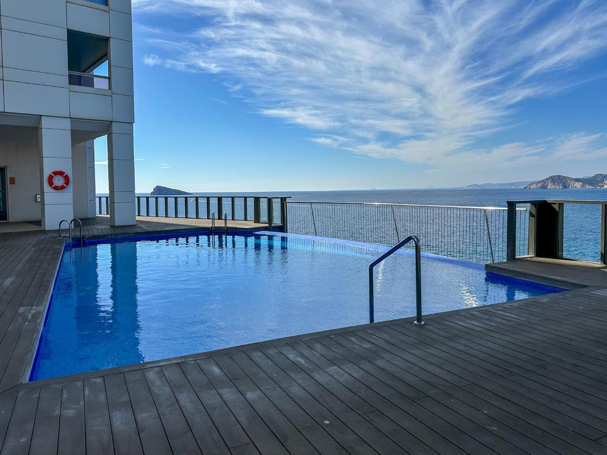 Gemelos 28 Balcon Al Mediterraneo Benidorm Buitenkant foto